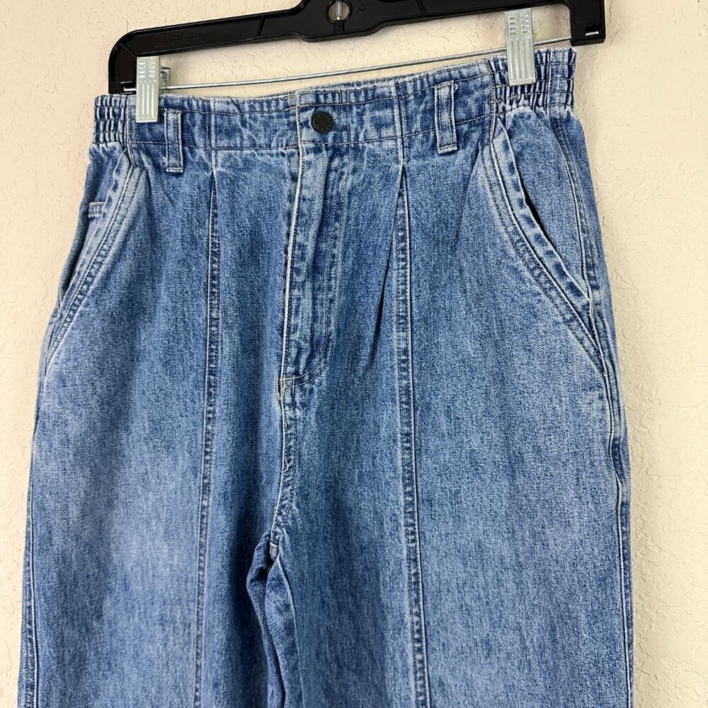 Vintage LL Bean Jeans Womens 6 Blue Denim Classic Fit Curvy High Rise Stretch - Picture 3 of 9